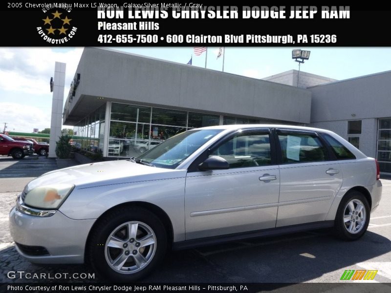 Galaxy Silver Metallic / Gray 2005 Chevrolet Malibu Maxx LS Wagon