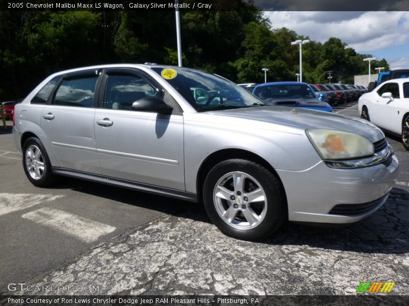 Galaxy Silver Metallic / Gray 2005 Chevrolet Malibu Maxx LS Wagon