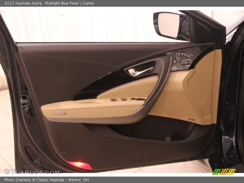 Midnight Blue Pearl / Camel 2013 Hyundai Azera