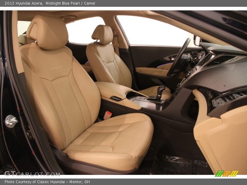 Midnight Blue Pearl / Camel 2013 Hyundai Azera