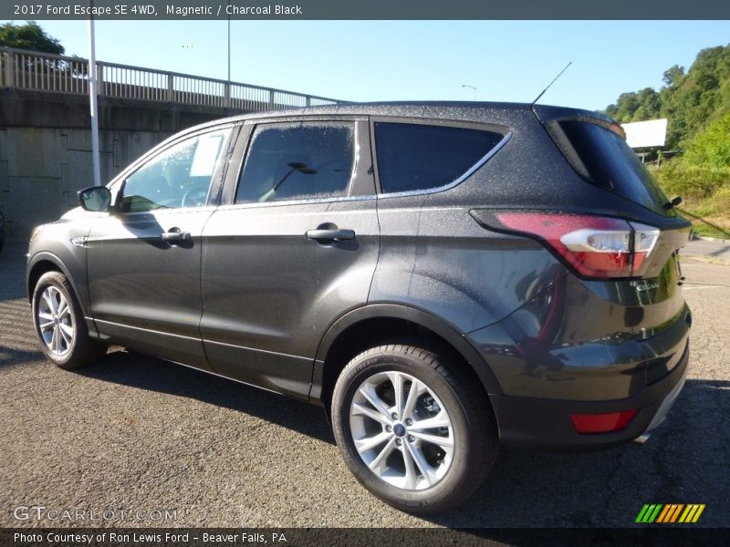 Magnetic / Charcoal Black 2017 Ford Escape SE 4WD