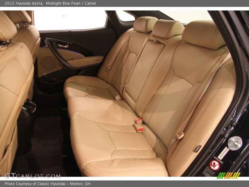 Midnight Blue Pearl / Camel 2013 Hyundai Azera