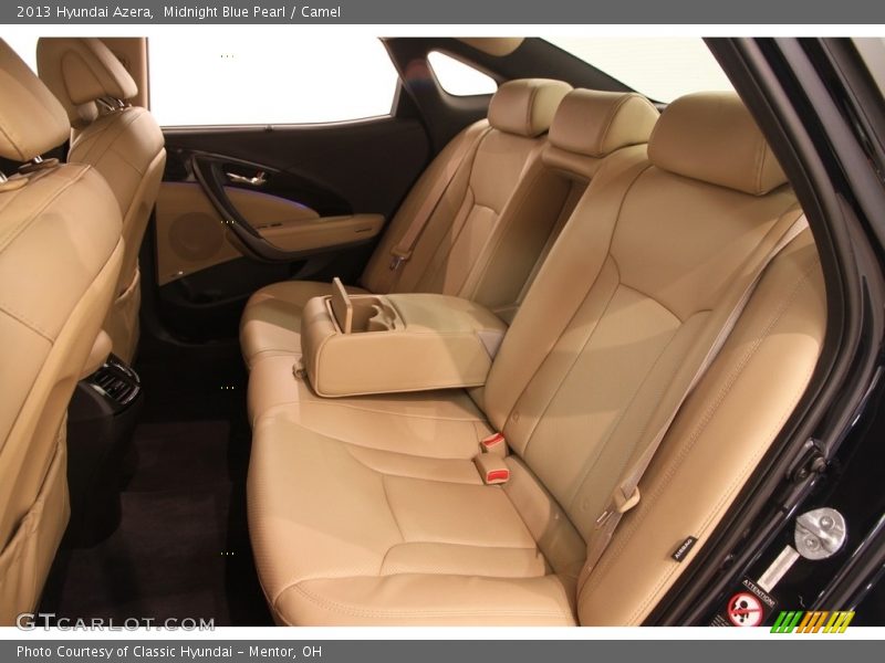 Midnight Blue Pearl / Camel 2013 Hyundai Azera