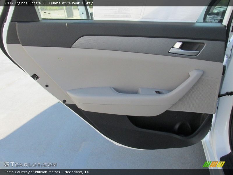 Door Panel of 2017 Sonata SE