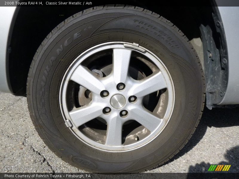 Classic Silver Metallic / Ash 2008 Toyota RAV4 I4