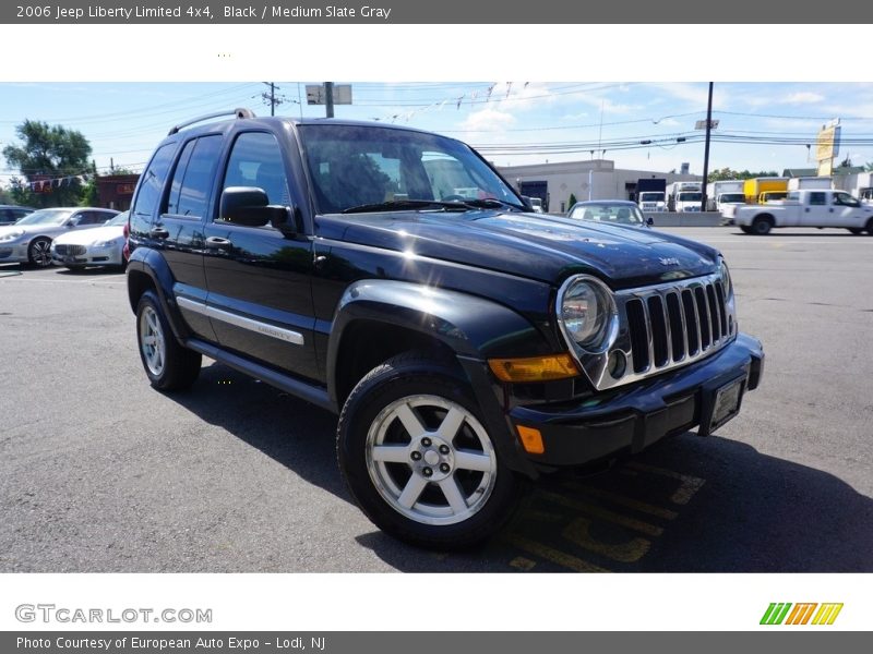 Black / Medium Slate Gray 2006 Jeep Liberty Limited 4x4
