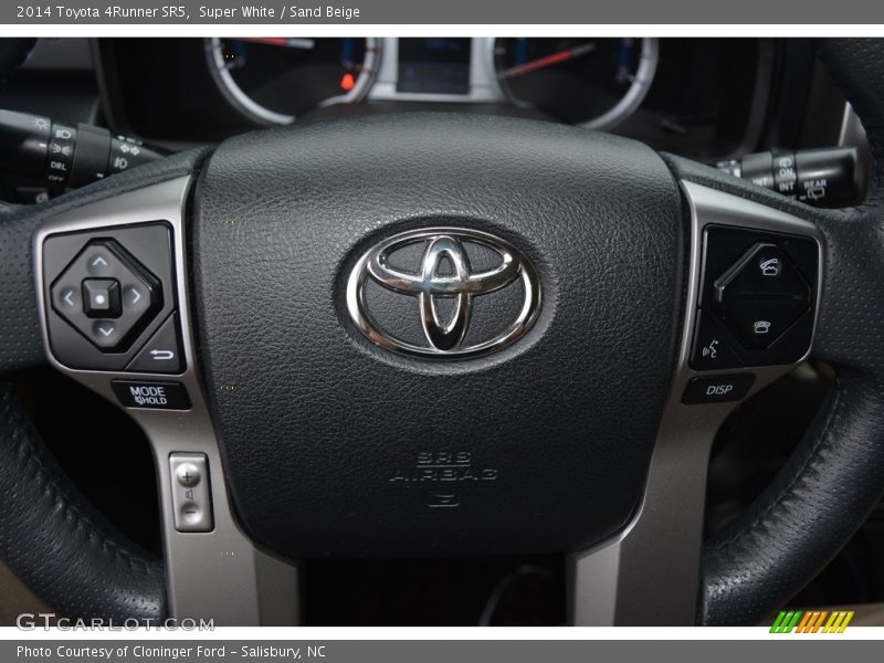 Super White / Sand Beige 2014 Toyota 4Runner SR5