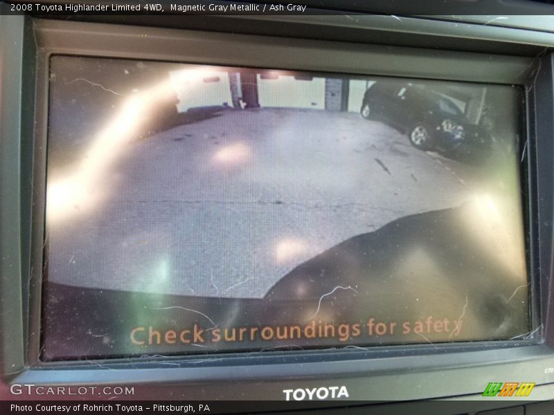 Magnetic Gray Metallic / Ash Gray 2008 Toyota Highlander Limited 4WD