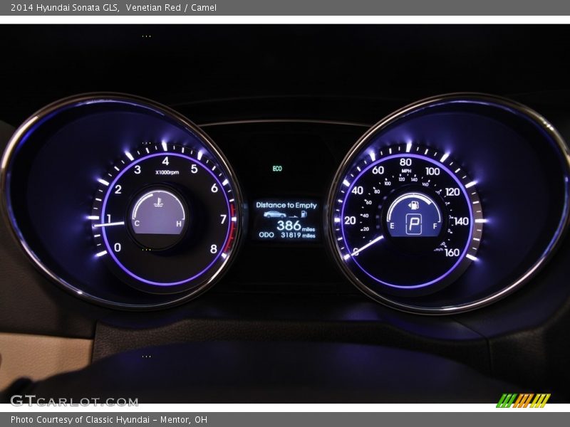 Venetian Red / Camel 2014 Hyundai Sonata GLS