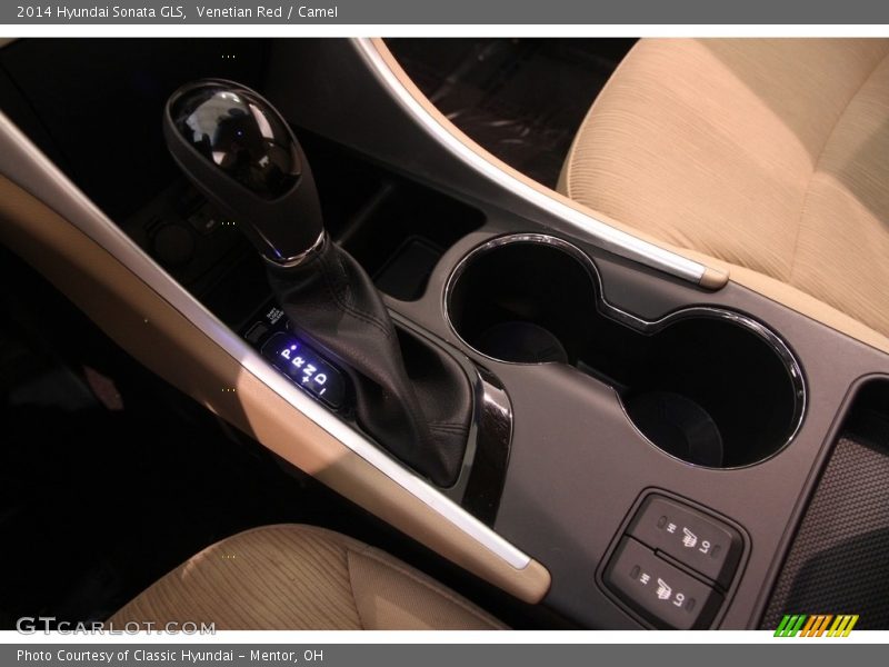 Venetian Red / Camel 2014 Hyundai Sonata GLS