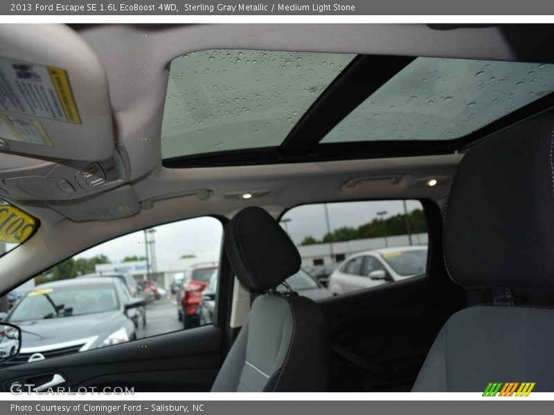 Sterling Gray Metallic / Medium Light Stone 2013 Ford Escape SE 1.6L EcoBoost 4WD