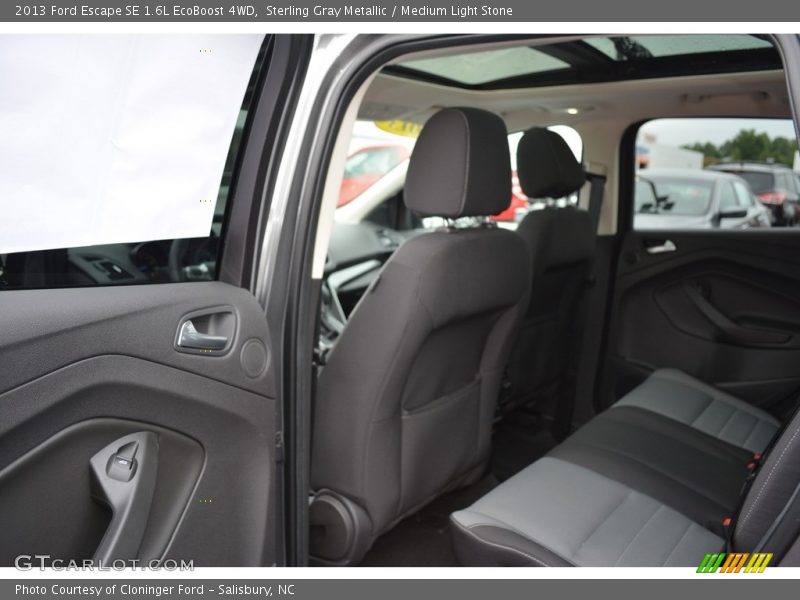 Sterling Gray Metallic / Medium Light Stone 2013 Ford Escape SE 1.6L EcoBoost 4WD
