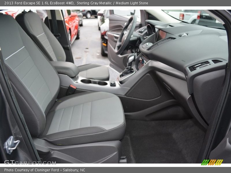 Sterling Gray Metallic / Medium Light Stone 2013 Ford Escape SE 1.6L EcoBoost 4WD