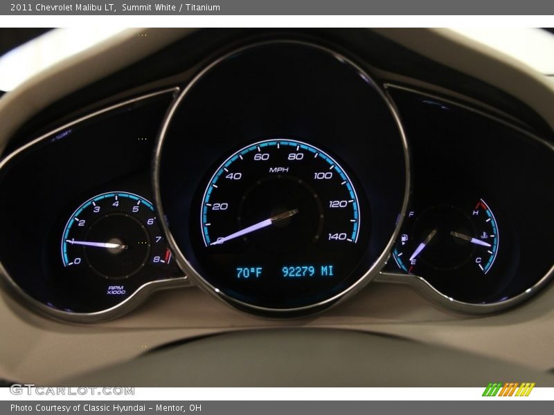  2011 Malibu LT LT Gauges