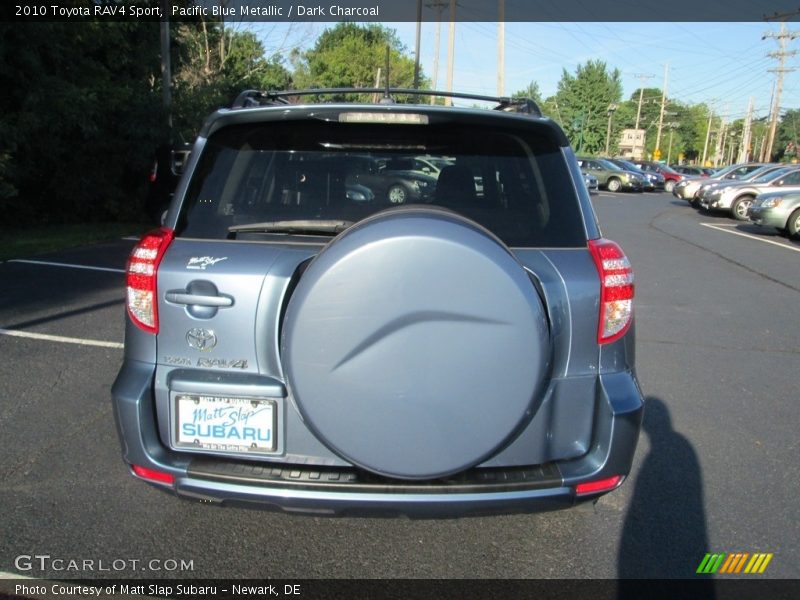 Pacific Blue Metallic / Dark Charcoal 2010 Toyota RAV4 Sport