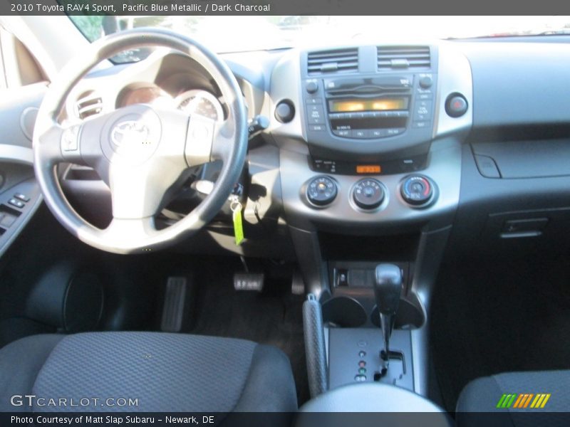 Pacific Blue Metallic / Dark Charcoal 2010 Toyota RAV4 Sport