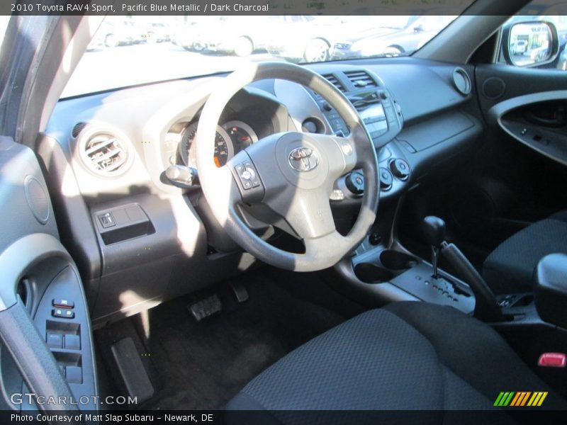 Pacific Blue Metallic / Dark Charcoal 2010 Toyota RAV4 Sport