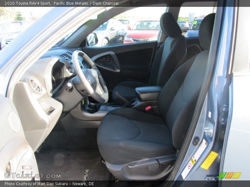 Pacific Blue Metallic / Dark Charcoal 2010 Toyota RAV4 Sport