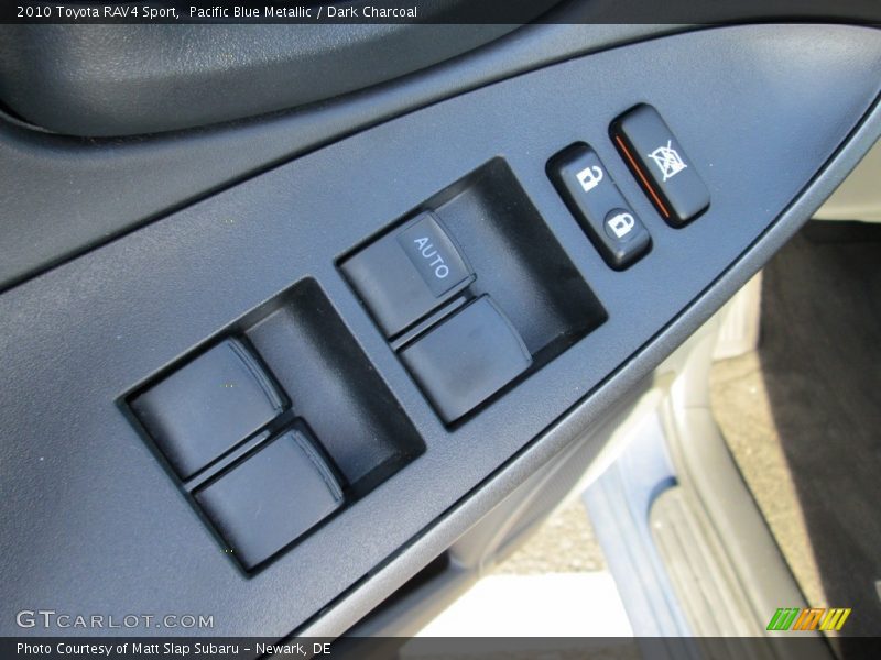 Pacific Blue Metallic / Dark Charcoal 2010 Toyota RAV4 Sport