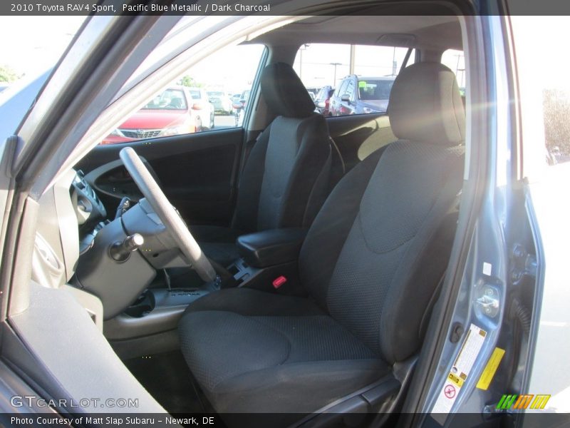 Pacific Blue Metallic / Dark Charcoal 2010 Toyota RAV4 Sport