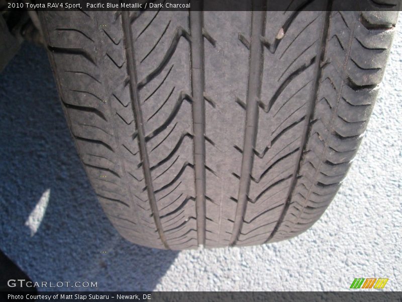 Pacific Blue Metallic / Dark Charcoal 2010 Toyota RAV4 Sport