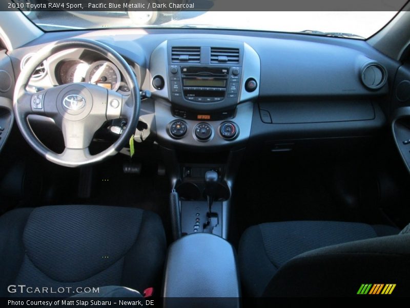 Pacific Blue Metallic / Dark Charcoal 2010 Toyota RAV4 Sport