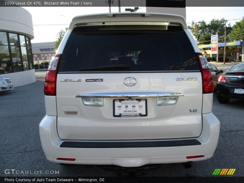 Blizzard White Pearl / Ivory 2009 Lexus GX 470