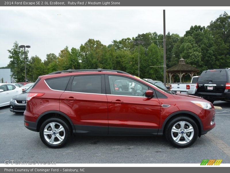 Ruby Red / Medium Light Stone 2014 Ford Escape SE 2.0L EcoBoost