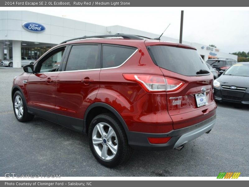 Ruby Red / Medium Light Stone 2014 Ford Escape SE 2.0L EcoBoost