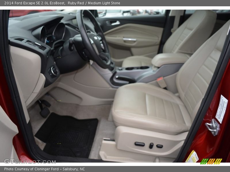Ruby Red / Medium Light Stone 2014 Ford Escape SE 2.0L EcoBoost