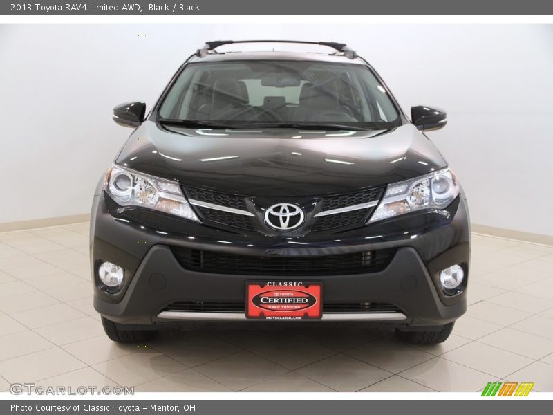 Black / Black 2013 Toyota RAV4 Limited AWD