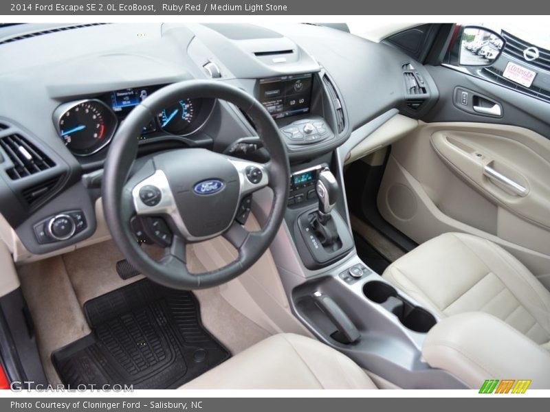 Ruby Red / Medium Light Stone 2014 Ford Escape SE 2.0L EcoBoost