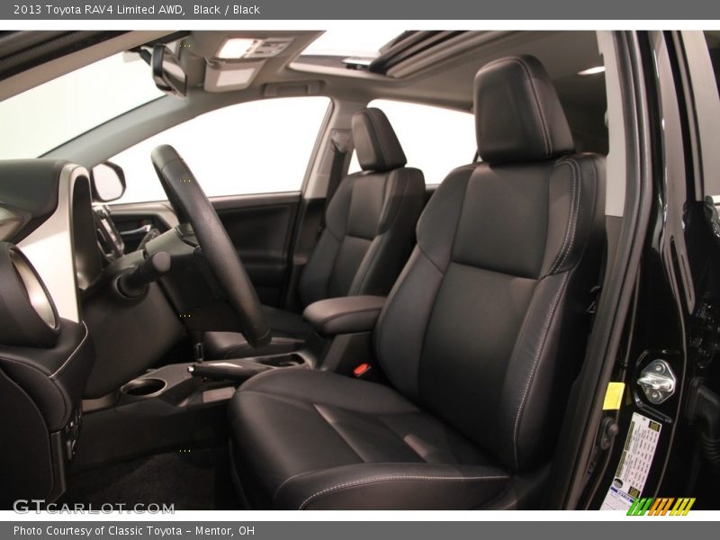 Black / Black 2013 Toyota RAV4 Limited AWD