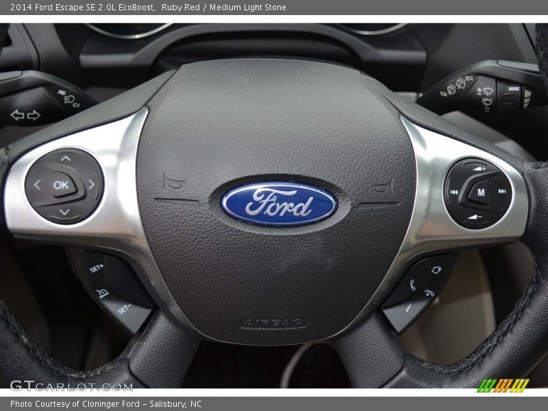 Ruby Red / Medium Light Stone 2014 Ford Escape SE 2.0L EcoBoost