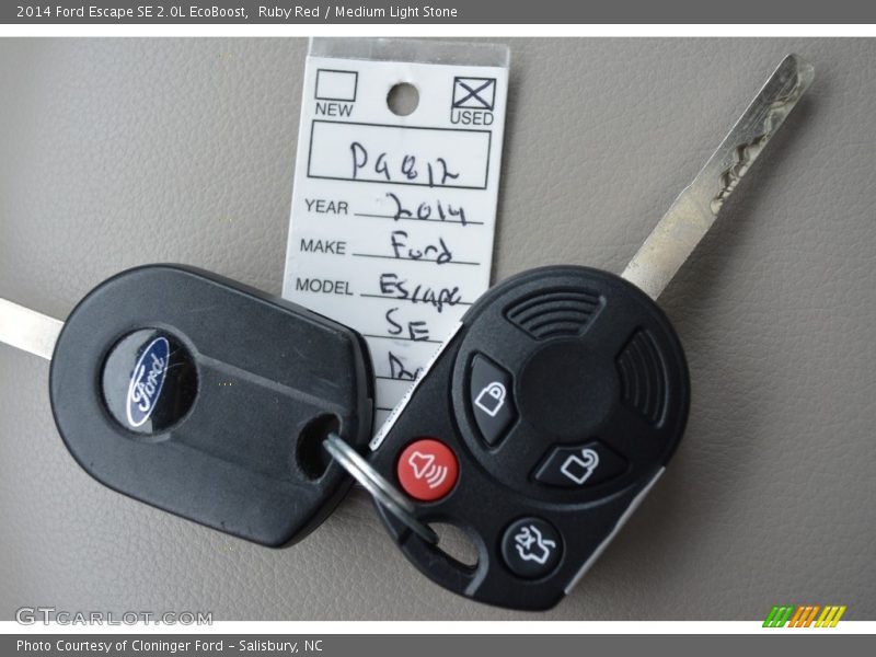 Ruby Red / Medium Light Stone 2014 Ford Escape SE 2.0L EcoBoost