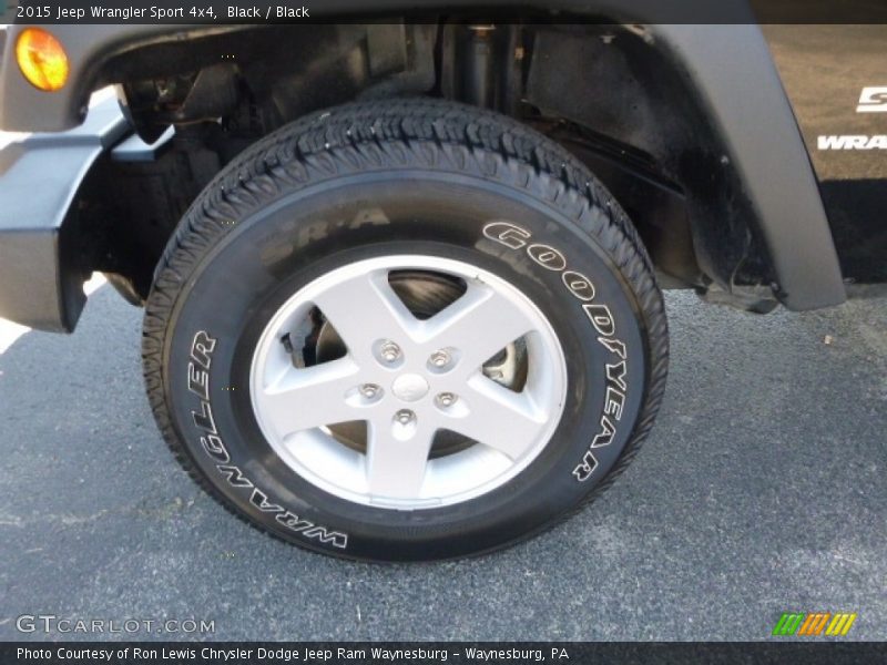 Black / Black 2015 Jeep Wrangler Sport 4x4