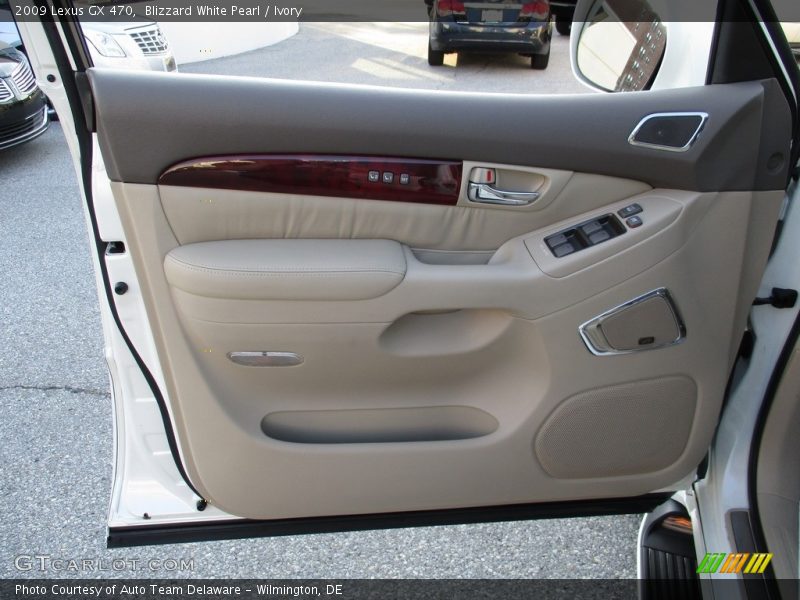 Blizzard White Pearl / Ivory 2009 Lexus GX 470