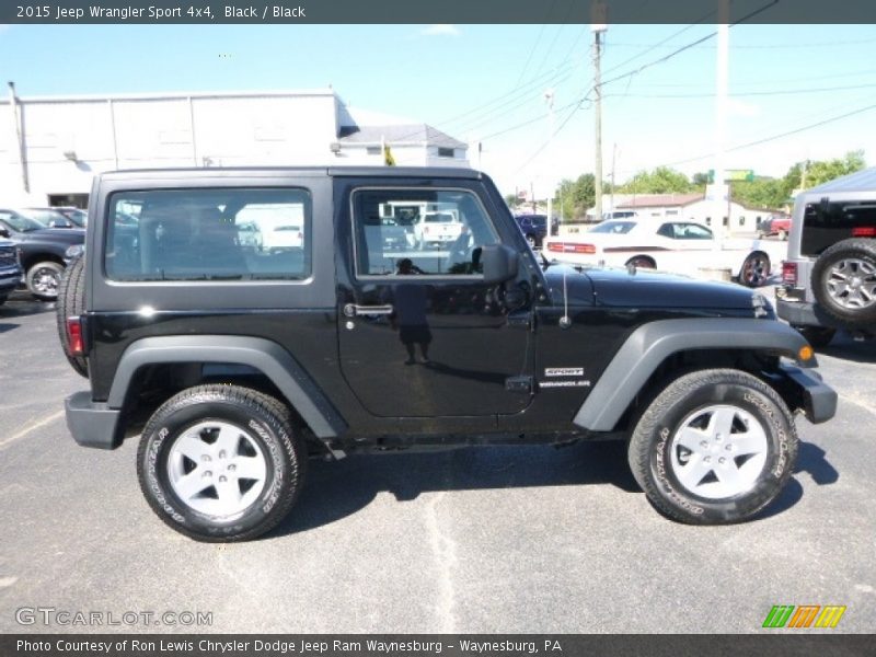 Black / Black 2015 Jeep Wrangler Sport 4x4