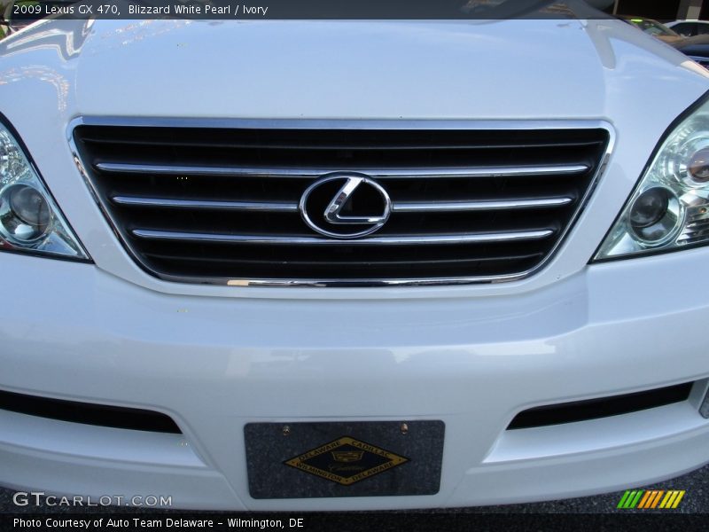 Blizzard White Pearl / Ivory 2009 Lexus GX 470