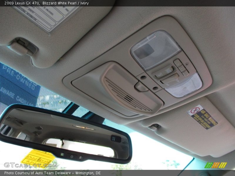 Blizzard White Pearl / Ivory 2009 Lexus GX 470