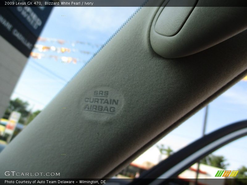 Blizzard White Pearl / Ivory 2009 Lexus GX 470