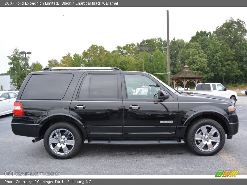 Black / Charcoal Black/Caramel 2007 Ford Expedition Limited