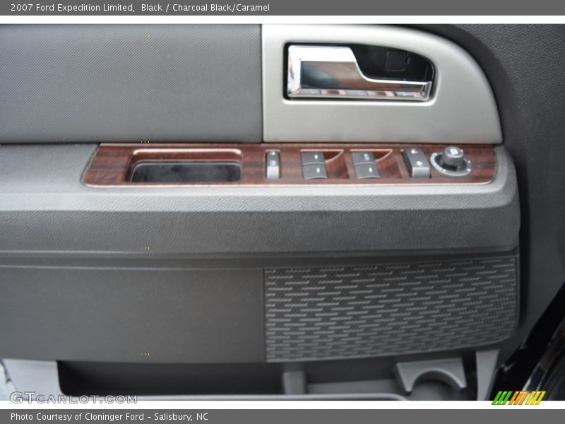 Black / Charcoal Black/Caramel 2007 Ford Expedition Limited