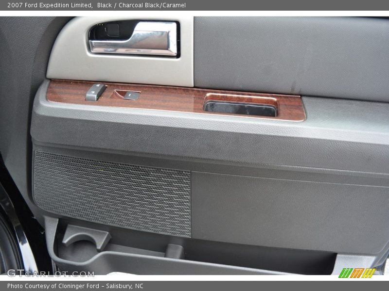 Black / Charcoal Black/Caramel 2007 Ford Expedition Limited