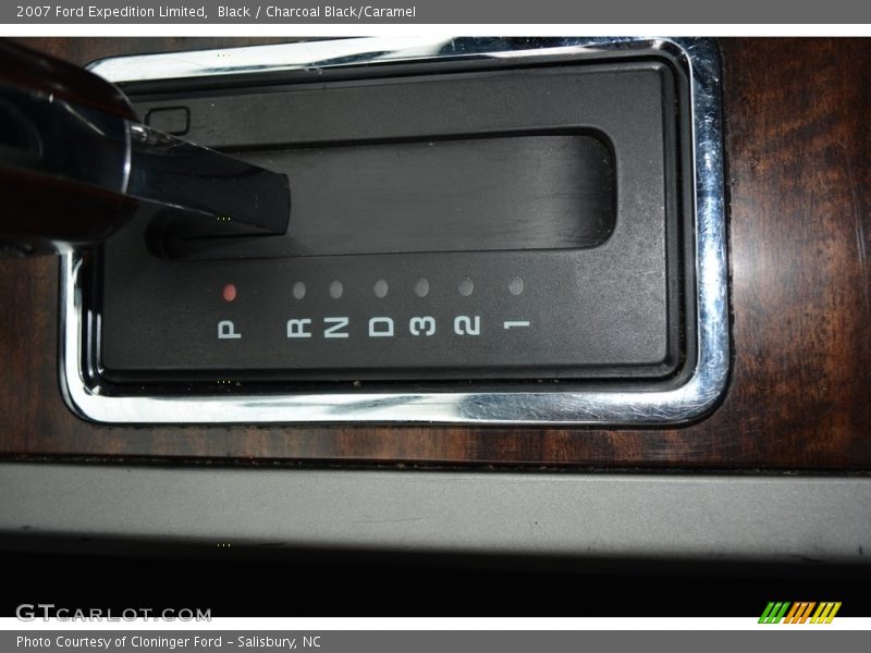 Black / Charcoal Black/Caramel 2007 Ford Expedition Limited