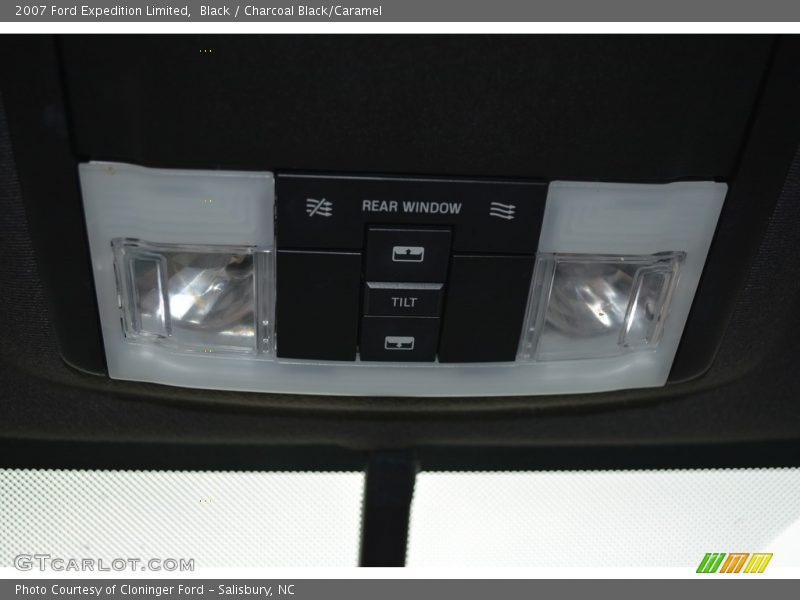Black / Charcoal Black/Caramel 2007 Ford Expedition Limited