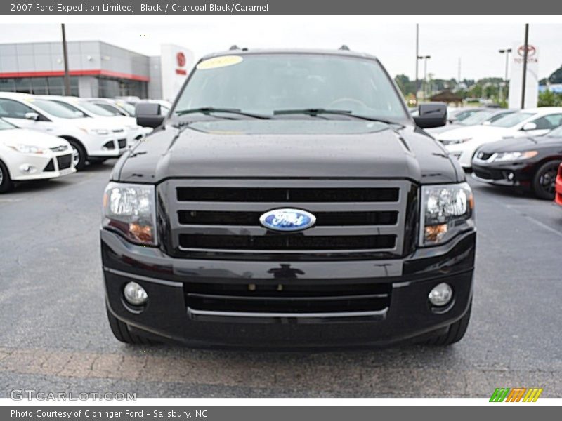Black / Charcoal Black/Caramel 2007 Ford Expedition Limited