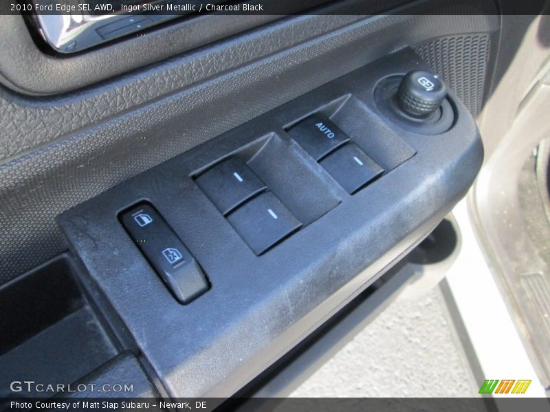 Ingot Silver Metallic / Charcoal Black 2010 Ford Edge SEL AWD