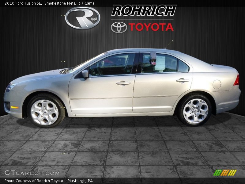 Smokestone Metallic / Camel 2010 Ford Fusion SE