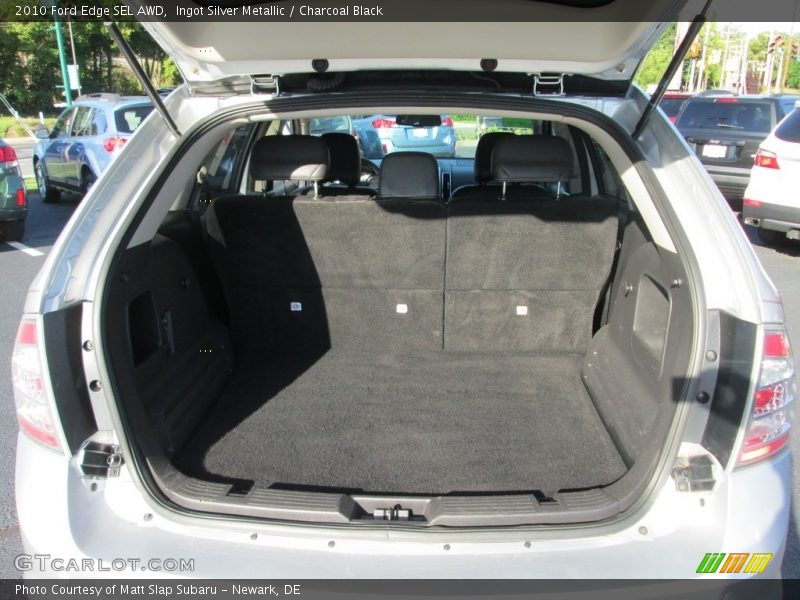 Ingot Silver Metallic / Charcoal Black 2010 Ford Edge SEL AWD